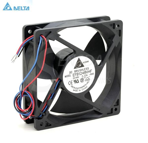 

delta efb1248vhf dc 48v 0.33a 12032 3 lines -roo -r00 12cm 120mm server inverter axial cooling fans blower