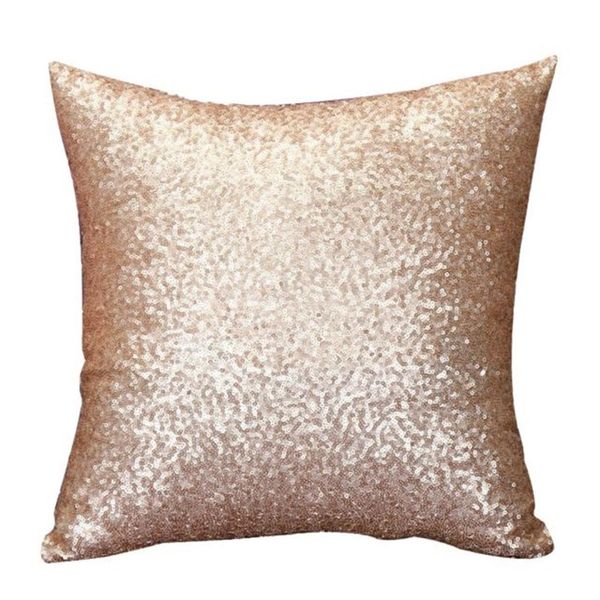 

beautiful fashional perfect solid color glitter sequins throw cafe home decor decorative cushion almofada decorativa
