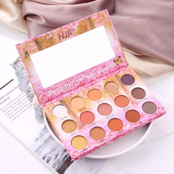 

shiny eye shadow palette waterproof anti-fouling not blooming super soft matte eye shadow party wedding makeup