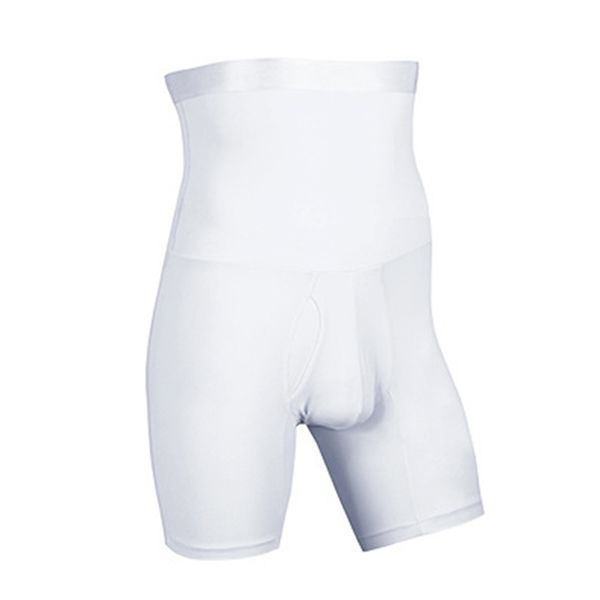 

men body shaper pants high waist tummy control belt slimming panties beer belly abdomen girdle fitness underwear shape wear outdoor shorts, Brown;gray