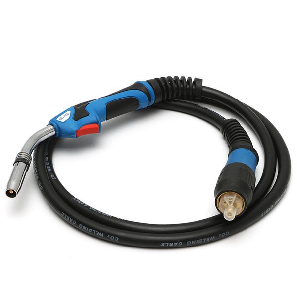 250A MB24 Kaynak Torch Tabancası 3M Hava MIG MAG Kaynak Makinesi için Euro Hızlı Connector Soğutmalı