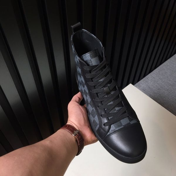 

2020 fashion high-quality casual high-shoes, men's designer comfortable wild shoes, box size 38-45ad