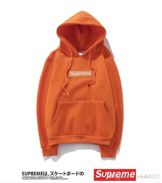 

suprÃªme hoodie men designer deep embroidery men sweatshirts loose hoodies pullovers streetwear black heron preston women pp