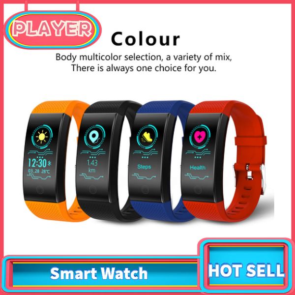 

new generation)smart watch men women bracelet pedometer heart rate monitor waterproof ip68 swimming running sport watch for android ios