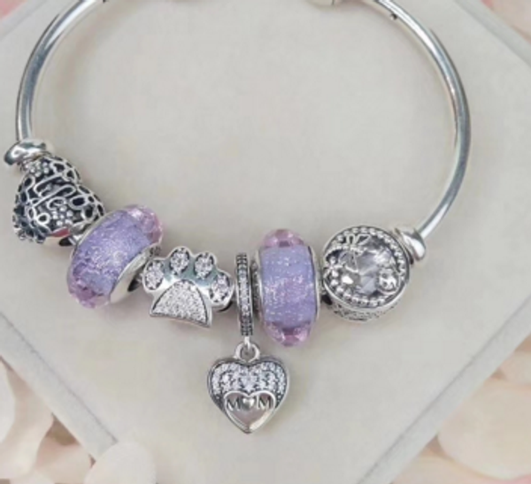 

ypd148 925 smooth opening simple fringe fashion sterling silver bracelet, Golden;silver