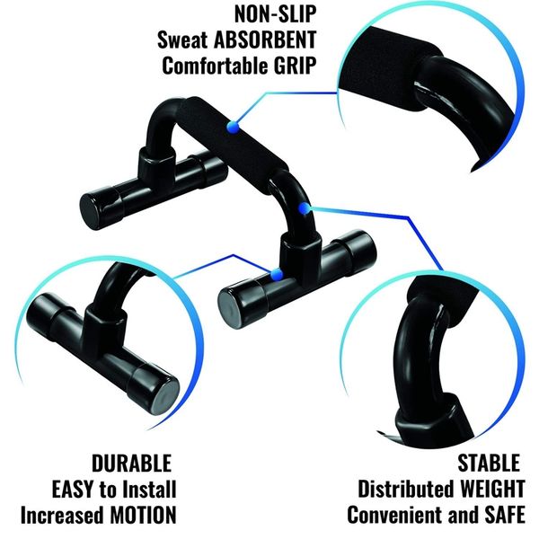 

2pcs sports fitness muscle exerciser i-shaped push-up support frame high-quality pvc foam prone support frame push-ups stands