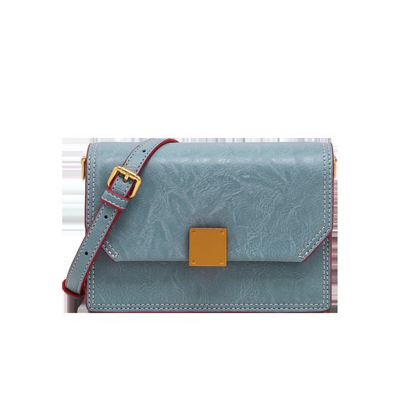 

simple and luxurious new product bag 2020 fashion retro messenger bag simple wild pu solid color shoulder female handbag