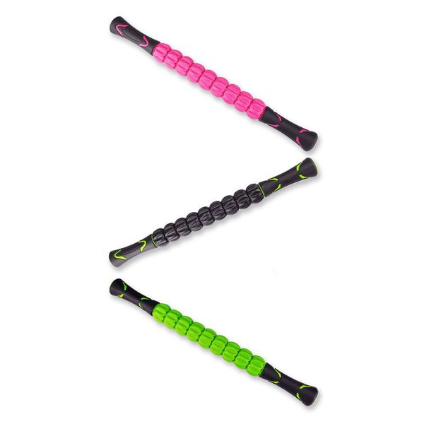 

muscle roller massage stick for runners yoga deep muscle relaxation tool universal massage shaft gear massager