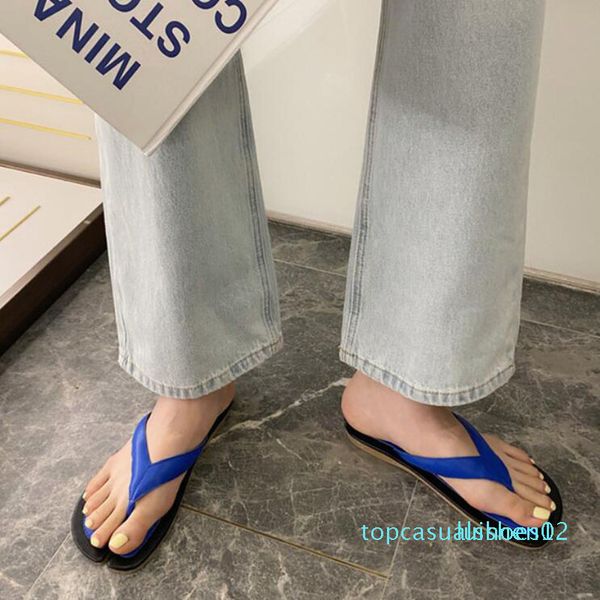 

2020 летний новый split toe удобные плоские туфли стринги вьетнамки для женщин пляжные тапочки случайные дамы плоские сандалии t12, Black
