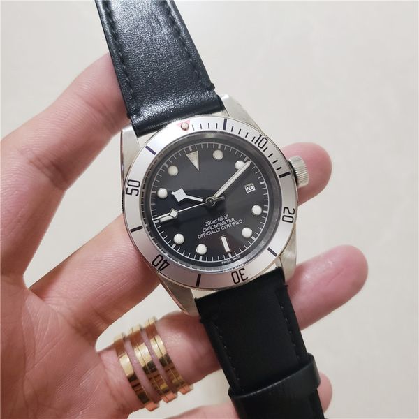 

Высокое Качество Black Bay Mens Fahsion Роскошные Часы Твердый Корпус Из Нержавеющей Стали