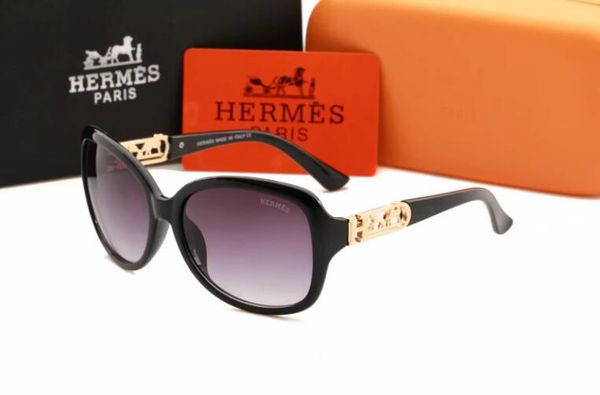 

1pcs classic pilot sunglasses designer brand mens womens sun glasses eyewear gold metal grglass lenses brown cas 81441, White;black