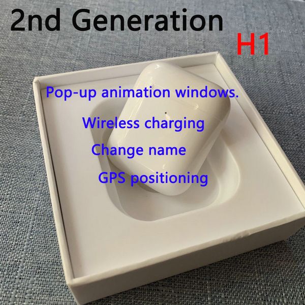 

Air 2nd generation rename earphone wirele charging with mart en or bluetooth earphone gp po itioning h1 chip wirele headphone
