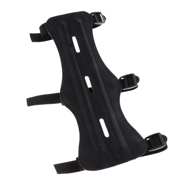 

стрельба из лука рука охранник стрельба защита безопасный предохранитель искусственная кожа с 3 регулируемыми бретелями