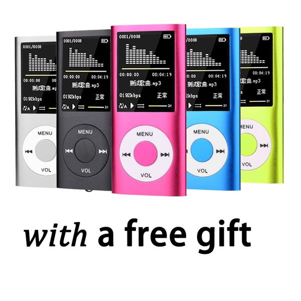 

mp3 portable usb mini mp3 player lcd screen support micro sd tf card with sport design and gift earphone
