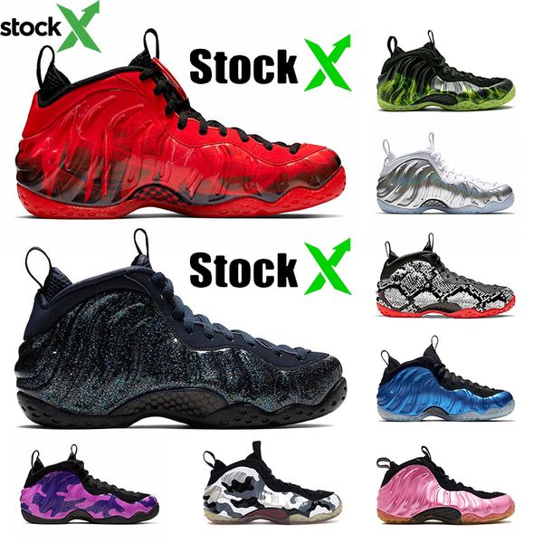 

doernbecher obsidian fashion mens basketball shoes penny hardaway shoes paranorman chrome snakeshin island green og royal trainers sneakers, Black