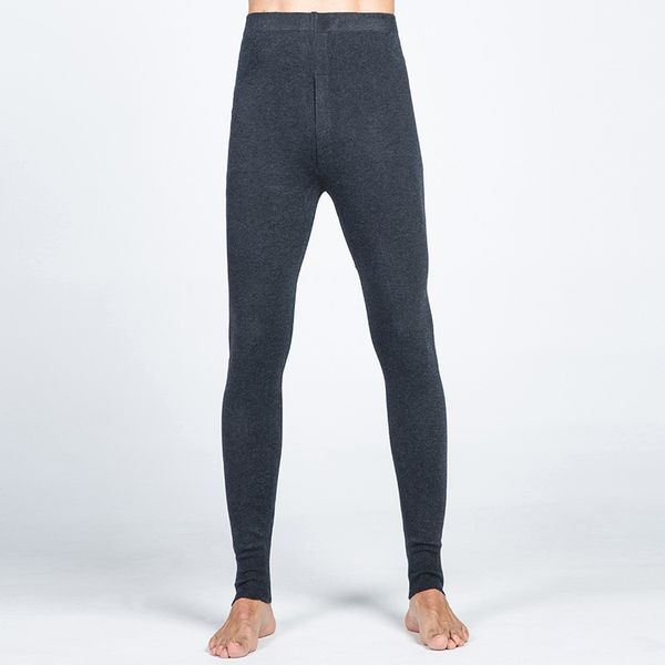 

men and women 2018 autumn/winter warm woollen pants elastic cultivate one's morality pants for men, Black
