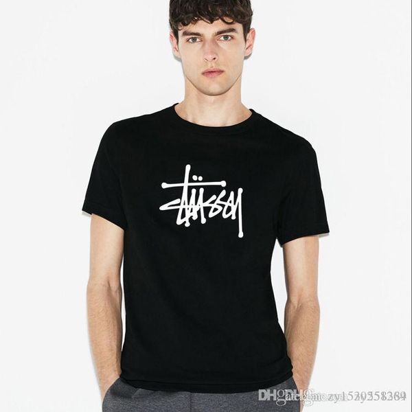 

дизайнер мужского тщательно разработан, чтобы привести в моде мужских писем печати взрывы футболки мужчин и женщина случайной свободная марк, White;black