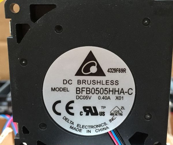 

оптовая немецкий оригинальный delta 5010 5 см 5v 0.40 a bfb0505hha-c вентилятор охлаждения