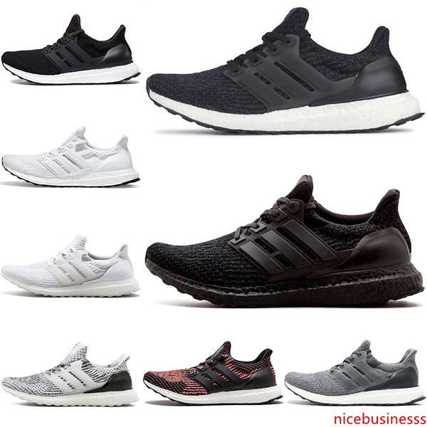 

ultra 3.0 4.0 running shoes ub triple black white oreo cny grey men women sport sneaker size 36-45 discount online