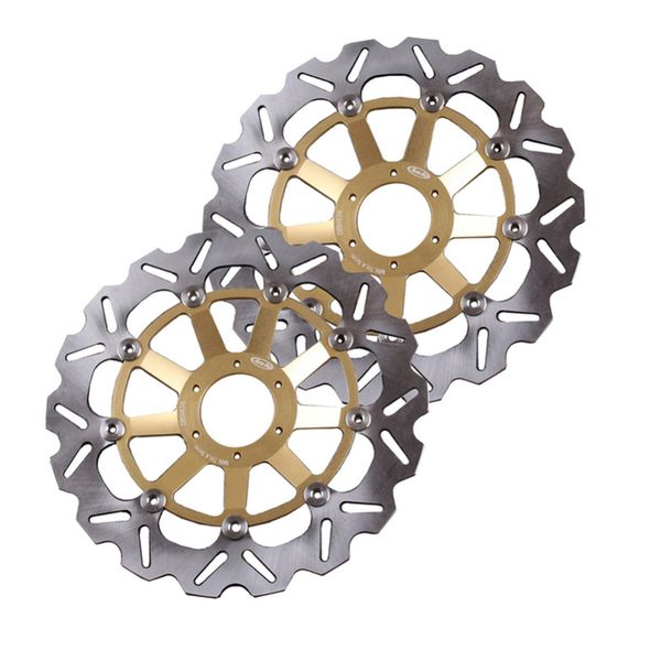 

front brake disc rotors set for cbr900rr 1998 1999 cbr900 gold