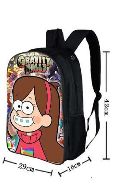 

cartoon gravity falls backpack for teenage girls children designer school bags dipper mabel backpack kids gravity falls bag gift