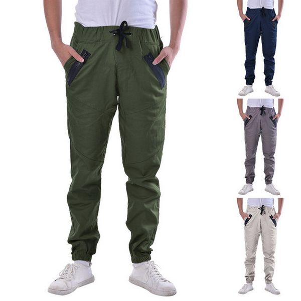 

mjartoria brand casual harem pants men jogger pants men fitness trousers male chinese traditional harajuku 2019 summer clothe, Black
