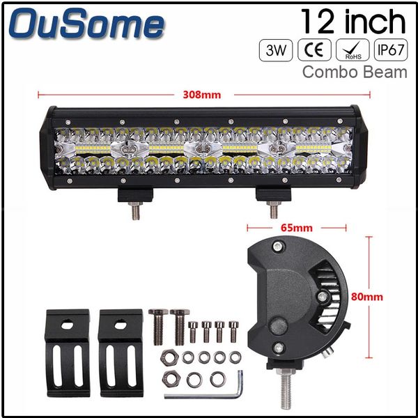 

12inch 240w led bar led light bar for offroad boat car truck 12v 24v atv suv 4wd 4x4 work light