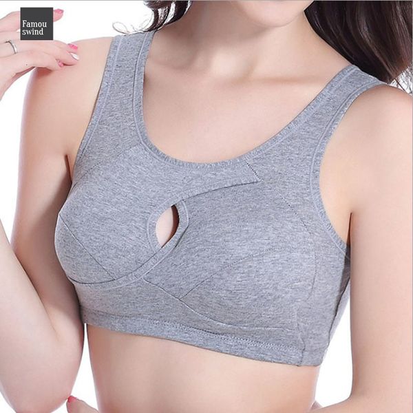 

bra spring women breathable fitness bust bra push up seamless cotton sleeping underwear sport bra, Red;black