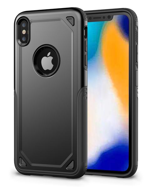

military shockproof armor phone case for iphone x xs max xr 7 8 6 6s plus 5 5s hybrid pc+tpu slim rugged protective case defend cover