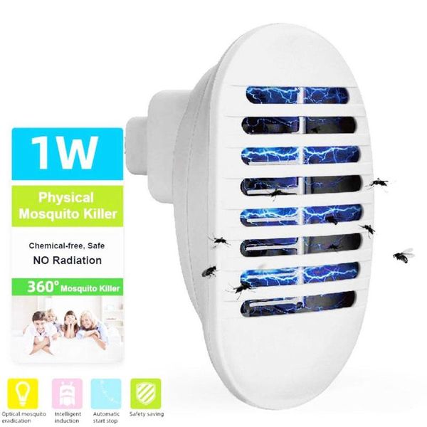 

eu us plug electric mosquito killer led lamp led mosquito killer lamp insect pest control repellent uv light anti