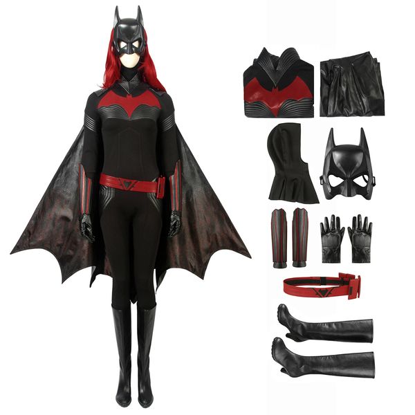 

Batwoman Костюм Batwoman Косплей Кейт Кейн Рождество Полный набор