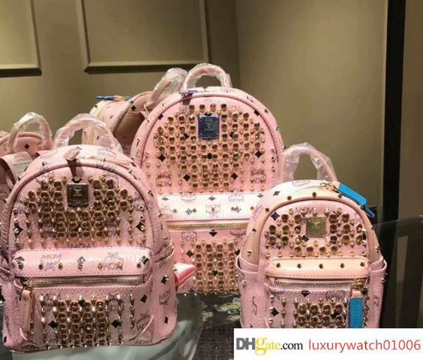 

2017 нова мода punk заклепок Ѭкзак ђмка ђниек Ѭкзак ђден меок мђжкой s алма