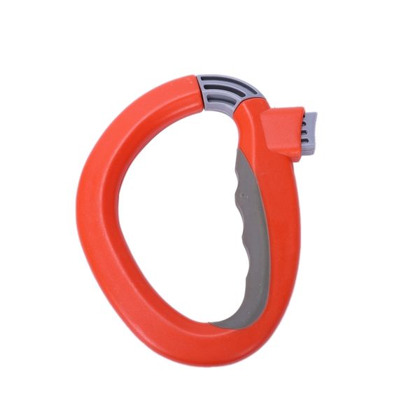 

2 pcs/pack home one trip grips shopping grocery bag holder handle carrier lock kitchen tool:multicolor random bag clips