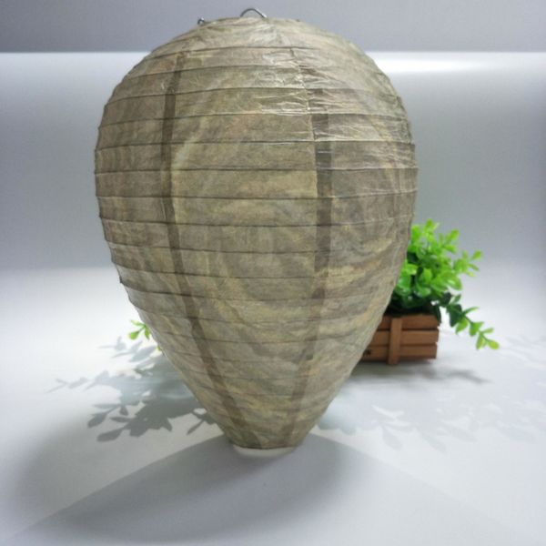 

safe non-toxic hanging wasp deterrent for wasps hornets hanging wasp bee trap fly insect simulated wasp nest 2019new