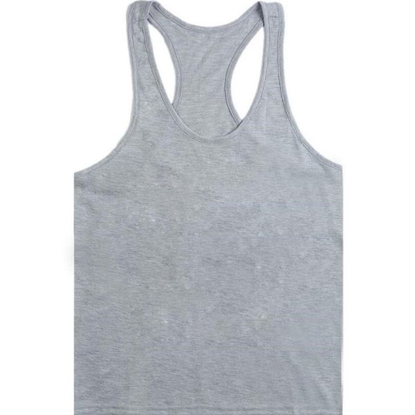 

cotton gyms tank men sleeveless tank for boys bodybuilding clothing undershirt fitness stringer vest, White;black
