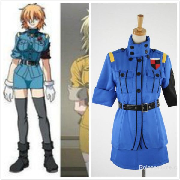 

new hellsing seras victoria cosplay costume, Black;red
