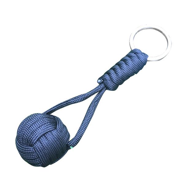 

outdoor paracord survival kit keychain key ring paracord emergency survival cord ball camping kit umbrella cord keychain #2m02
