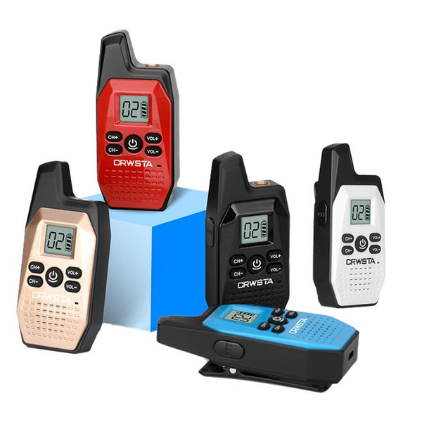 Hot Mini Wireless Walkie Talkie V10 Ultra Thin Mini Hotel Hair Salon Dining Ktv Service Industry Anti Interference Handheld Walkie Talkie Walkie - 