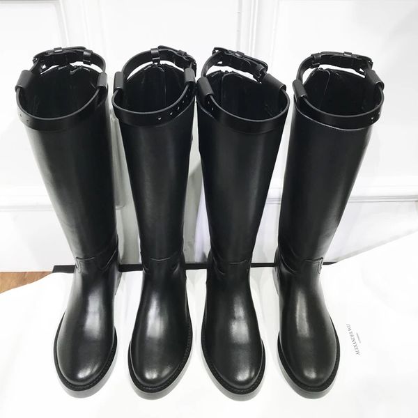 

женин toe над коленом апоги дам оен зима вокие каблђки апоги екђалне, Black