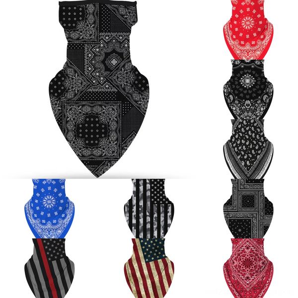 

avmi6 skull style collar scarf magic absorbent mask outdoor sports headbands seamless face 44 scarf bandanas masks halloween scary mask, Black