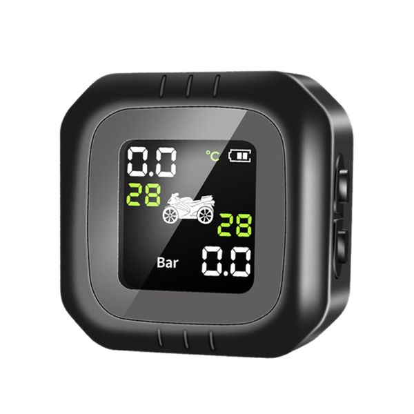 

waterproof and shockproof color screen display motorcycle tire pressure monitor tire pressure temperature display alarm rem