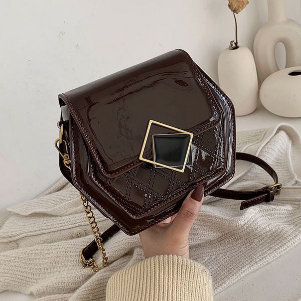 

2020 new tide ling han edition joker inclined paint one shoulder bag fashion messenger bag purse tote bags for women