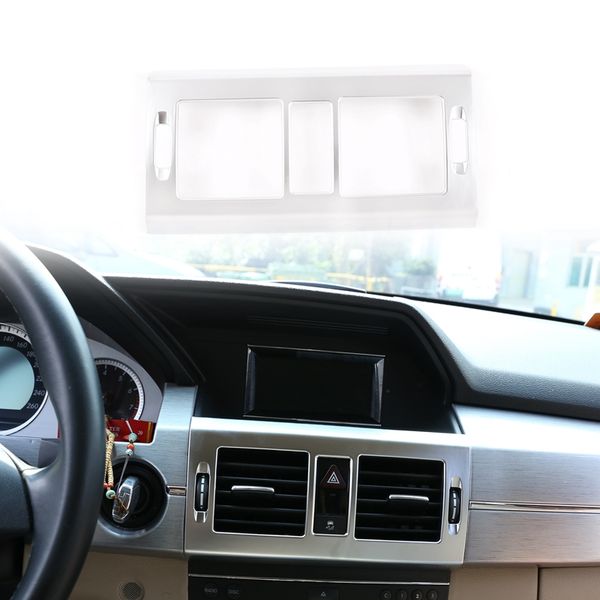 

car silver air conditioner outlet panel cover trim chrome for x204 glk 2008-12