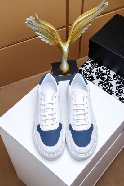 

brand arena mid cut sneaker men's shoes white genuine leather matte bottom kanye west casual dress party shoes 38-44 130556, Black