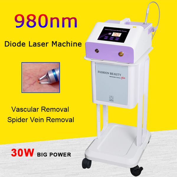 

2019 new 5 size rings 980nm diode laser vascular removal blood vessel spider vein removal machine