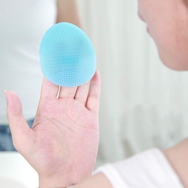 

мягкий силиконовый face cleanser и массажер кисти ручная чистка лица кисть ручной mat скруббер для различных типов кожи
