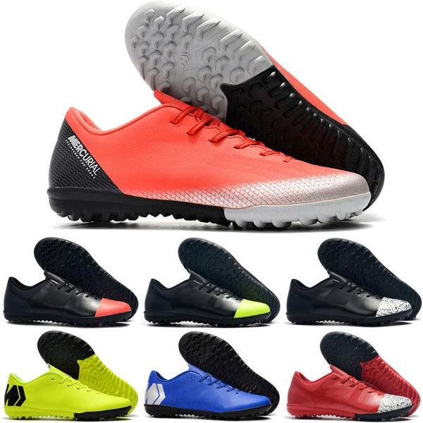

оригинал new kids мужские футбольные бутсы mercurial vaporxii pro tf ic бутсы женщины мальчики крытый turf vaporx футбол бутсы размер 35-46