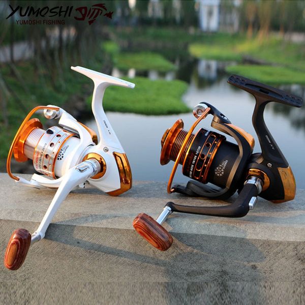

spinning fishing reel 12bb + 1 bearing balls 500-9000 series spinning reel boat rock fishing wheel