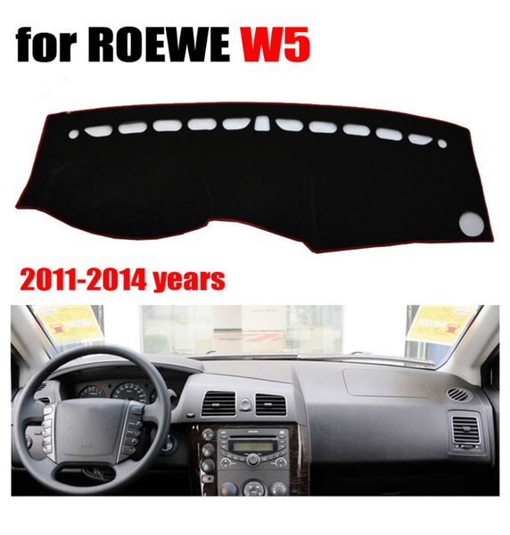 

car dashboard covers mat for roewe w5 2011-2014 years left hand drive dashmat pad dash cover auto dashboard accessories