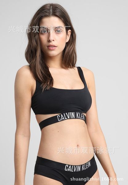 

letter bandage bikini bikini swimsuit letter bandage swimsuit, White;black